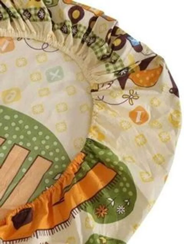 Cotton_Floral_Print_Double_Fitted_Elastic_180_Tc_Bedsheet