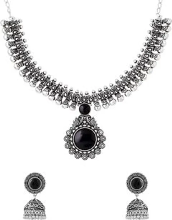 Silver_Oxidised_Alloy_Black_Silver_Jewel_Set_For_Women