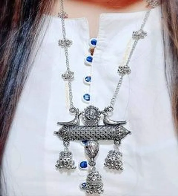 Silver_Oxidised_Sterling_Silver_Ethnic_Jewel_Set_For_Women_-_Pack_of_2