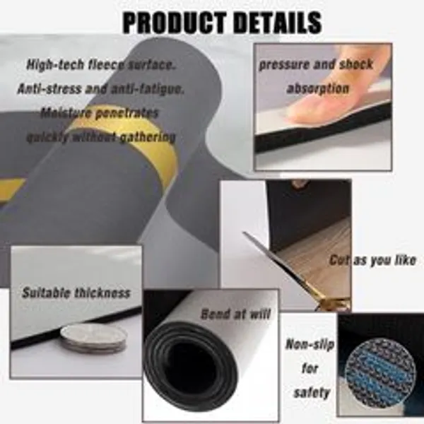 Dinedust_Rubber_Floor_Mat_Black_Stripes_Pack_Of_2_Large