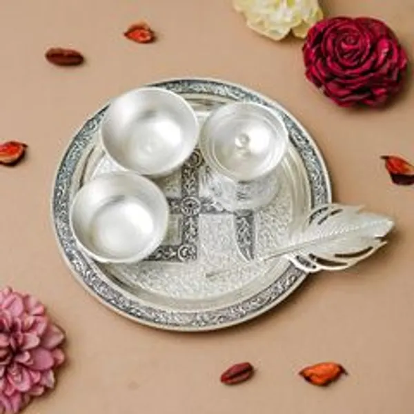 Silver_Plated_Swastik_Pooja_Thali_Set_With_Velvet_Box_For_Diwali_Poojan_Decorative_Showpiece_20_Cm