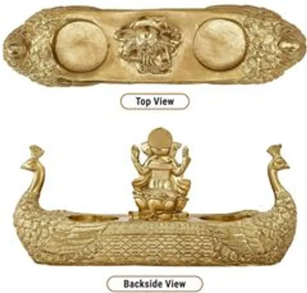 Golden_Lord_Ganesha_Idol_With_Dual_Peacock_Tealight_Candle_Holders_Decorative_Showpiece_14_Cm