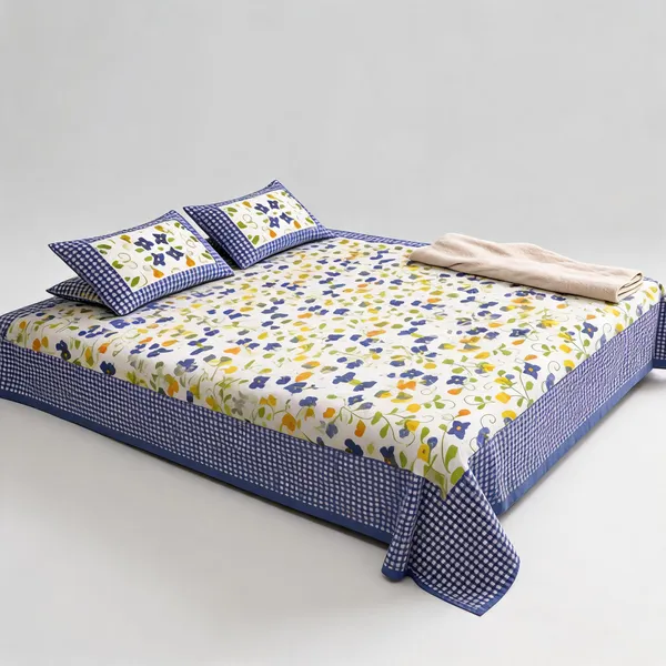 Cotton_Double_Flat_104_Tc_Printed_1_Bedsheet_With_2_Pillow_Covers