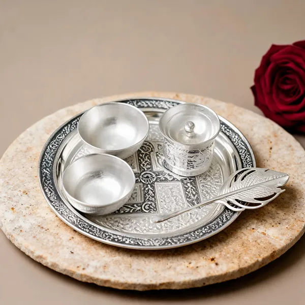 Silver_Plated_Swastik_Pooja_Thali_Set_With_Velvet_Box_For_Diwali_Poojan_Decorative_Showpiece_20_Cm