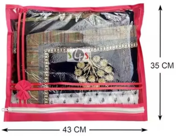 Aspora_Saree_Cover_Saree_Protection_Bag_(10_Pcs)_Single_Saree_cover_(Transparent)