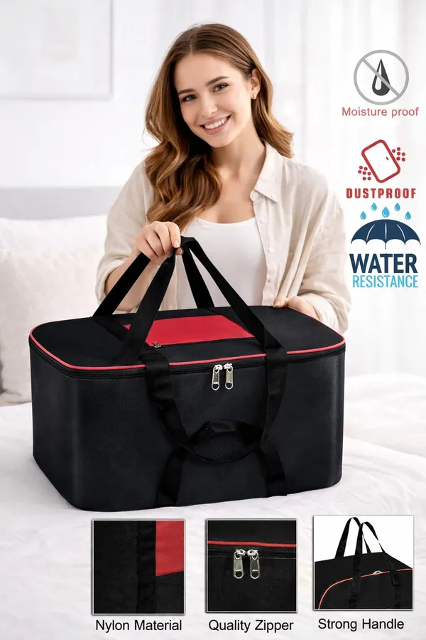Aspora_Large_Capacity_Clothes_Storage_Organizer_Bag_with_Strong_Handles_&_Zipper_Foldable_Dustproof_Blanket_&_Clothes_Storage_Bag_Multipurpose_Clothes_Storage_Organizer_Bag_with_Zipper_&_Handles_(Black)