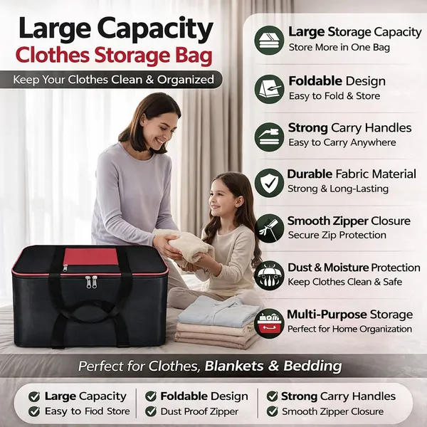 Aspora_Large_Capacity_Clothes_Storage_Organizer_Bag_with_Strong_Handles_&_Zipper_Foldable_Dustproof_Blanket_&_Clothes_Storage_Bag_Multipurpose_Clothes_Storage_Organizer_Bag_with_Zipper_&_Handles_(Black)