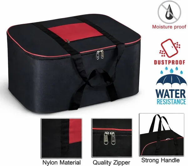 Aspora_Large_Capacity_Clothes_Storage_Organizer_Bag_with_Strong_Handles_&_Zipper_Foldable_Dustproof_Blanket_&_Clothes_Storage_Bag_Multipurpose_Clothes_Storage_Organizer_Bag_with_Zipper_&_Handles_(Black)