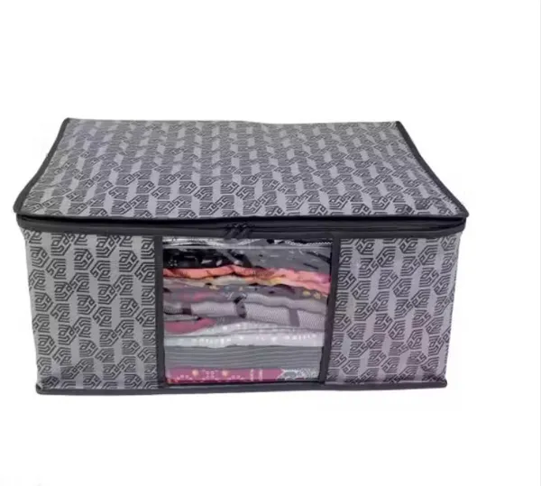 Aspora_Printed_Saree_Cover_(Grey_3,12_Pcs)_Cotton_Laundry_Bag_(Grey_3)