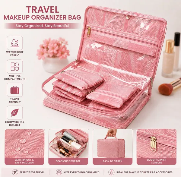 Aspora_Jewellery_Organiser_Box_with_10_Zip_Pouches_|_Travel_Jewelry_Storage_Case_SZ3_Jewellery_Vanity_Box_(Pink)