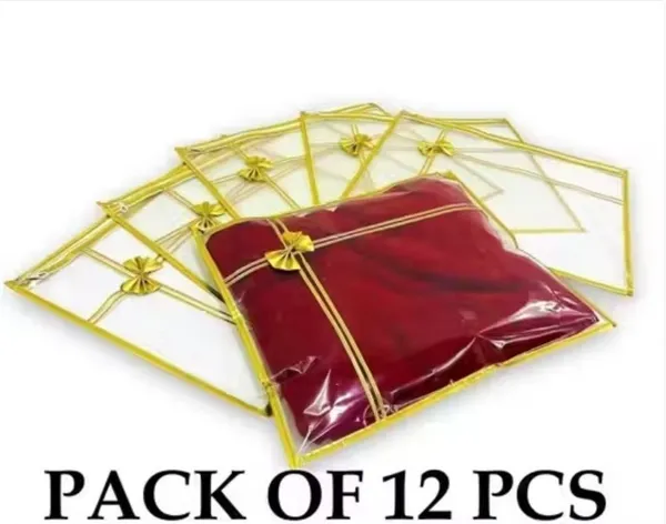 Aspora_Best_Saree_cover_Saree_cover_Single_Saree_Cover_Set_of_12_storage_bag_Saree/Suit_Cover_Storage_Bags_(Gold)