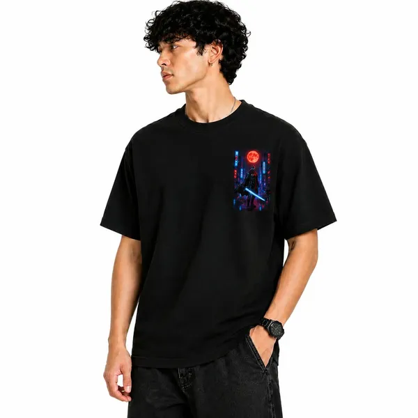 Cyber_Ninja_Blood_Moon_Oversized_Graphic_T_Shirt_Cyberpunk_Anime_Streetwear_Tee