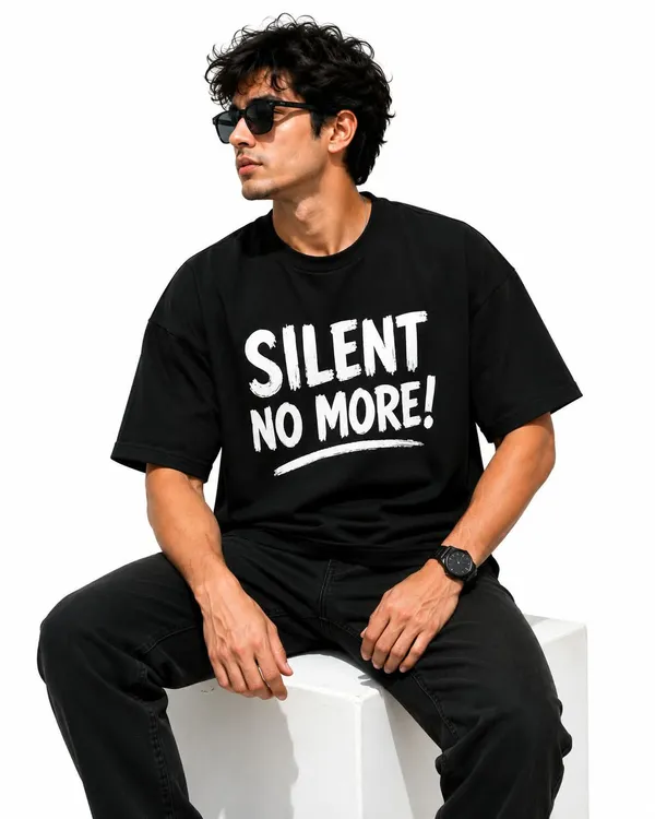 Silent_No_More_Typography_Oversized_Graphic_T_Shirt_Edgy_Streetwear_Statement_Tee