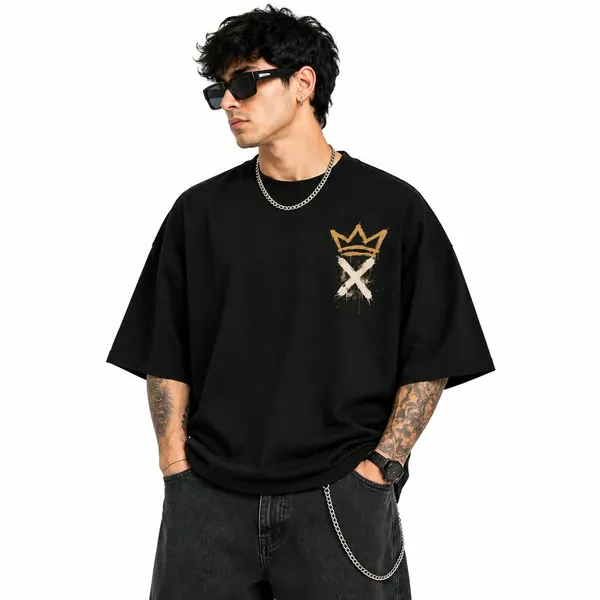 No_Risk_No_Story_Urban_King_Ape_Oversized_Graphic_T_Shirt_Streetwear_Heavyweight_Tee