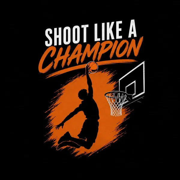 Shoot_Like_A_Champion_Basketball_Slam_Dunk_Oversized_Graphic_T_Shirt_Sportswear_Street_Tee