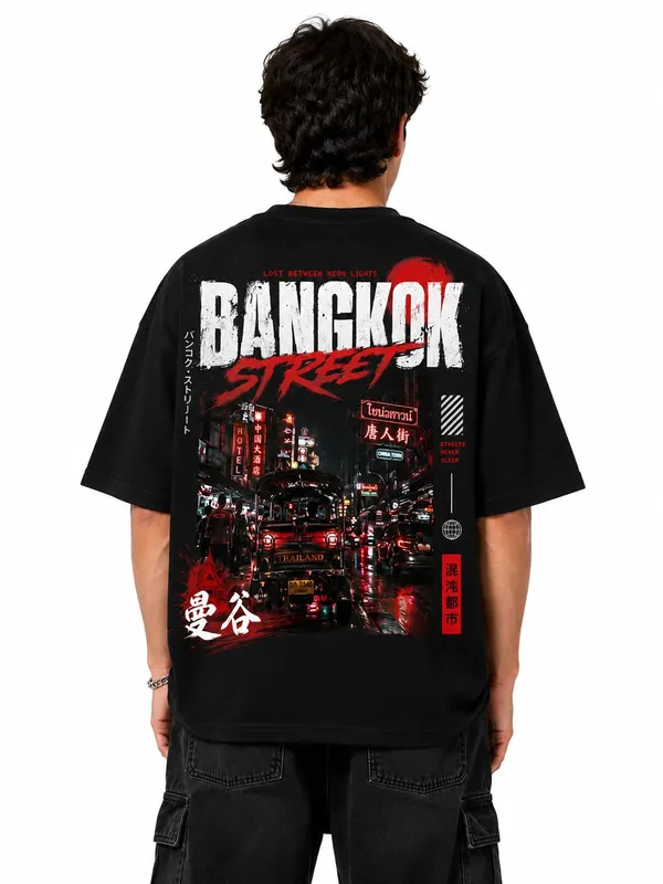 Bangkok_Street_Chinatown_Neon_Oversized_Graphic_T_Shirt_Urban_Asian_Streetwear_Tee