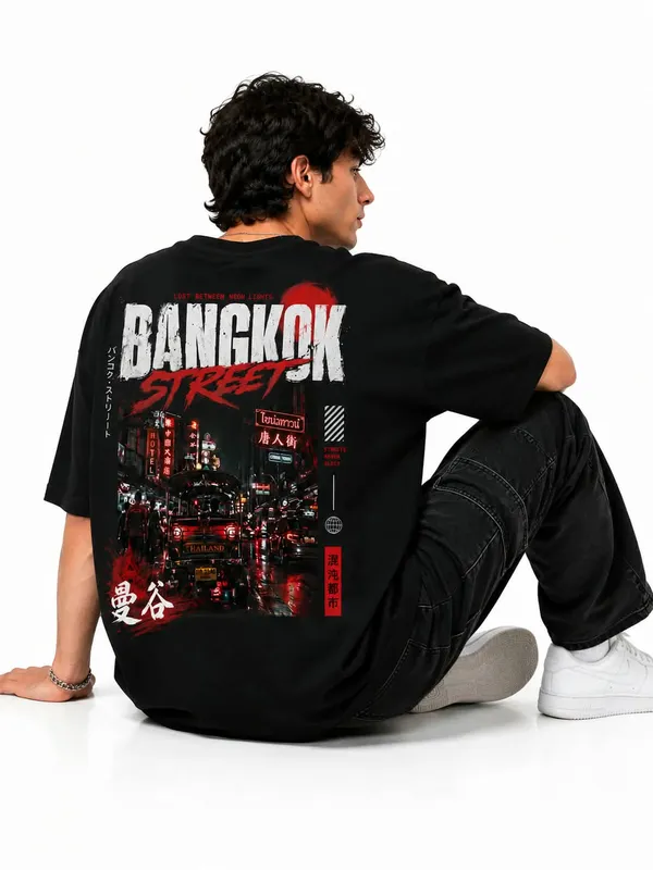 Bangkok_Street_Chinatown_Neon_Oversized_Graphic_T_Shirt_Urban_Asian_Streetwear_Tee