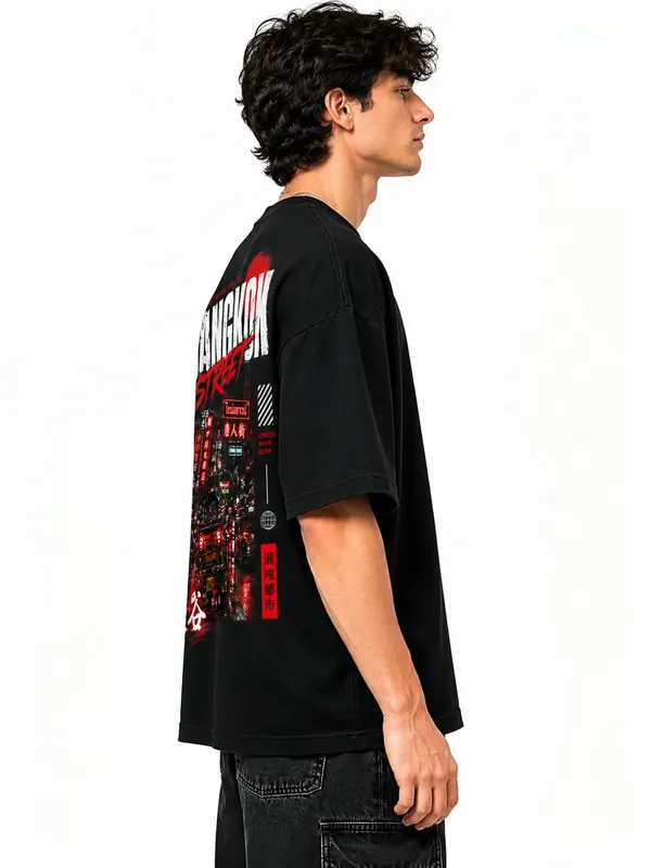 Bangkok_Street_Chinatown_Neon_Oversized_Graphic_T_Shirt_Urban_Asian_Streetwear_Tee