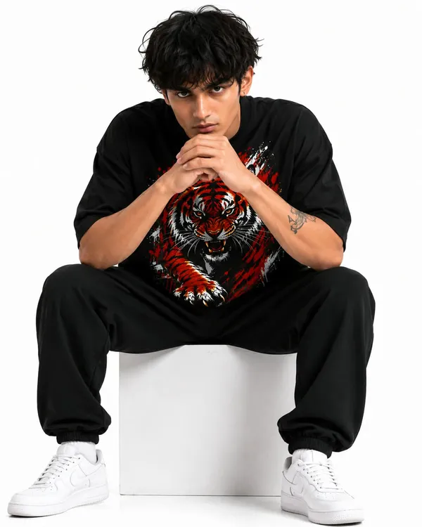 Roaring_Tiger_Blood_Splatter_Oversized_Graphic_T_Shirt_Japanese_Beast_Streetwear_Tee