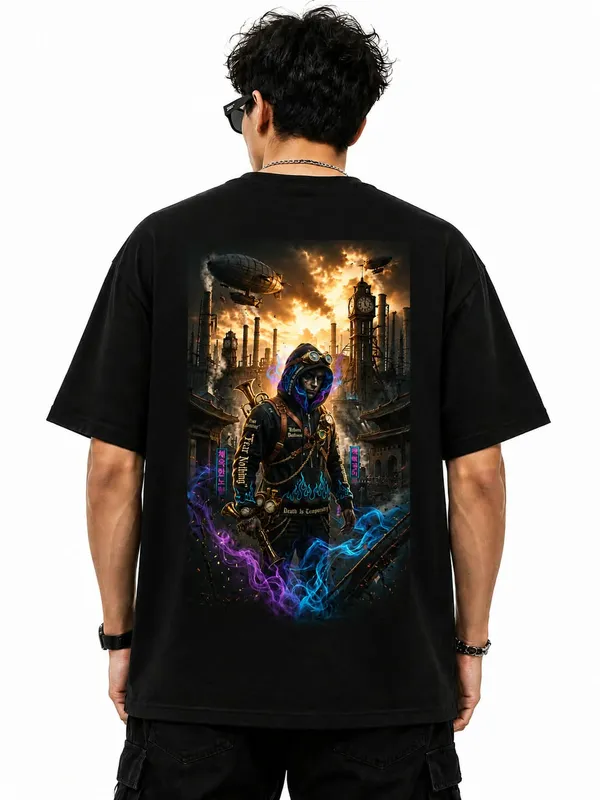 Cyber_Steampunk_Rogue_Oversized_Graphic_T_Shirt_Dark_Dystopian_Streetwear_Tee