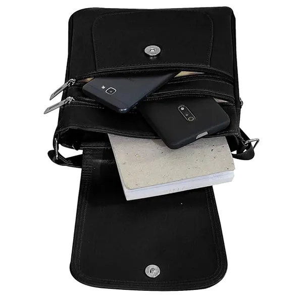 Blue_Premium_Faux_Leather_Sling_Bag_For_Women