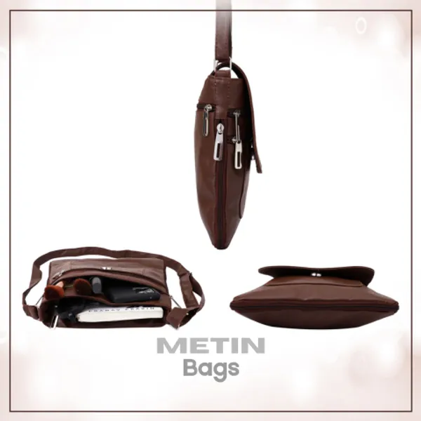 Brown_Premium_Faux_Leather_Sling_Bag_For_Women