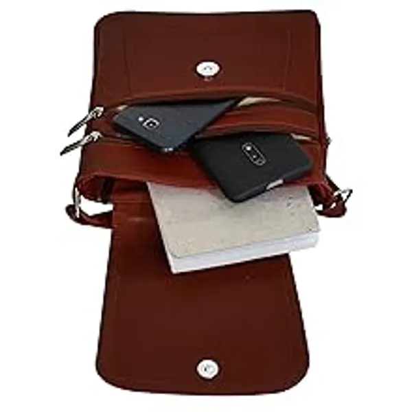 Brown_Premium_Faux_Leather_Sling_Bag_For_Women