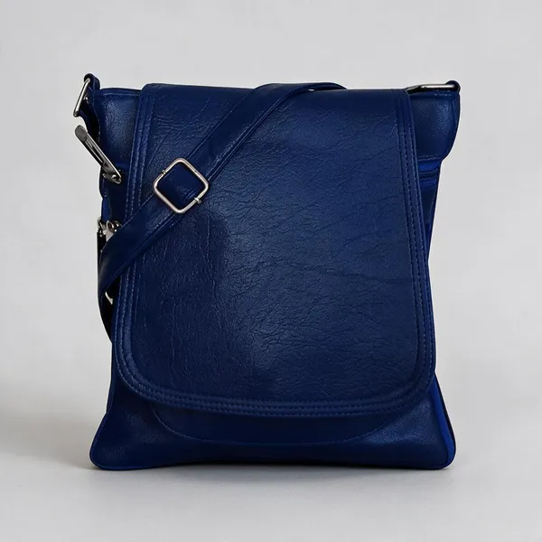 Blue_Premium_Faux_Leather_Sling_Bag_For_Women