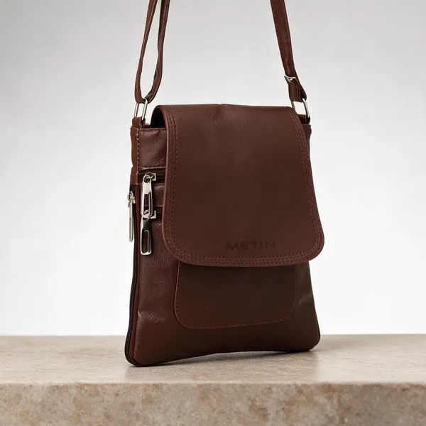 Brown_Premium_Faux_Leather_Sling_Bag_For_Women
