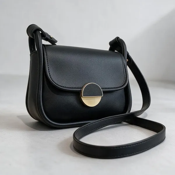Black_Premium_Faux_Leather_Crossbody_Bag_For_Women
