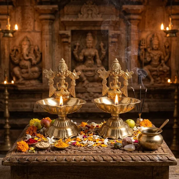 Brass_Traditional_Lakshmi_Design_Diya_Lamp_(Pack_of_2)
