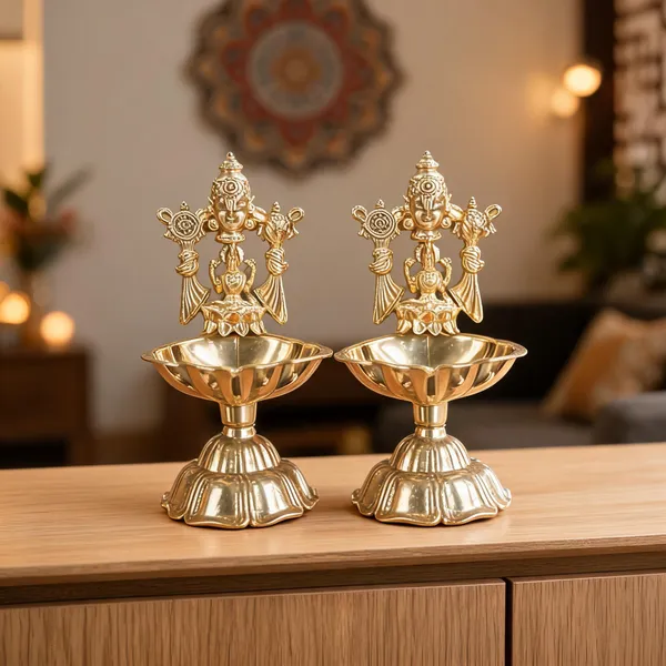 Brass_Traditional_Lakshmi_Design_Diya_Lamp_(Pack_of_2)