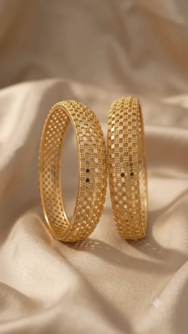 Elegant_Gold-Tone_Textured_Bangles_for_Women_|_Traditional_&_Modern_Ethnic_Jewellery_Set_of_2