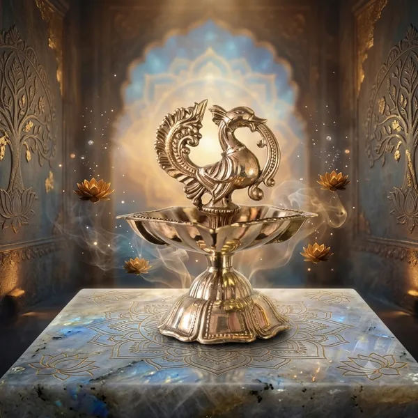 Metal_Traditional_Peacock_Pattern_Diya_Lamp