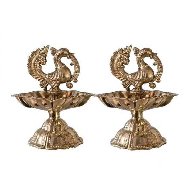 Metal_Traditional_Peacock_Pattern_Diya_Lamp_Pack_Of_2