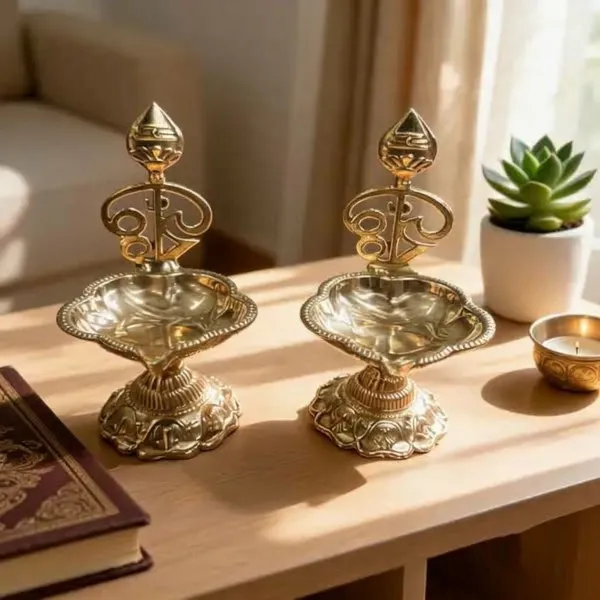 Brass_Traditional_Om_Pair_Diyas_(Pack_of_2)