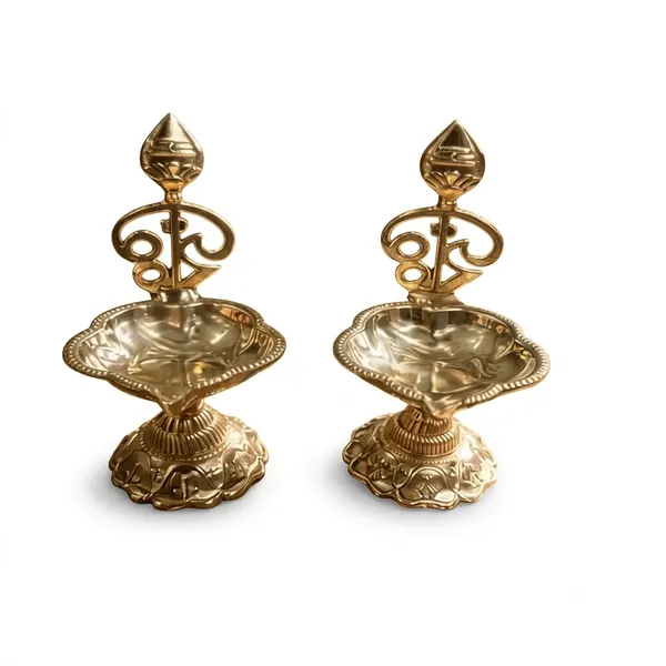 Brass_Traditional_Om_Pair_Diyas_(Pack_of_2)