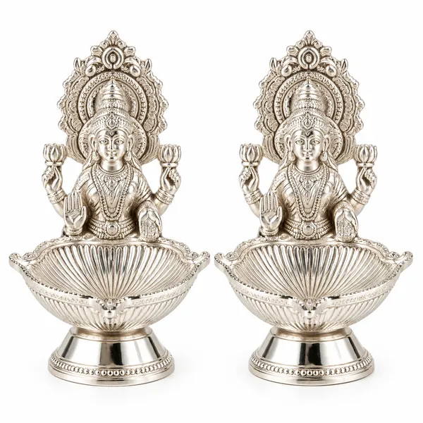 Metal_Traditional_Lakshmi_Swastik_Decorative_Idol_(Pack_of_2)