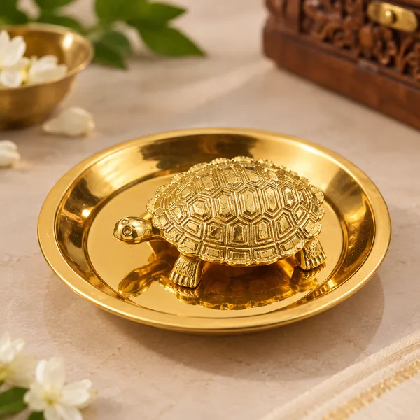Brass_Vastu_Tortoise_Figurine_for_Home_&_Office,_Golden_Finish_Kurma_Turtle_Idol_for_Good_Luck,_Prosperity_&_Positive_Energy,_Traditional_Spiritual_Décor_and_Housewarming_Gift