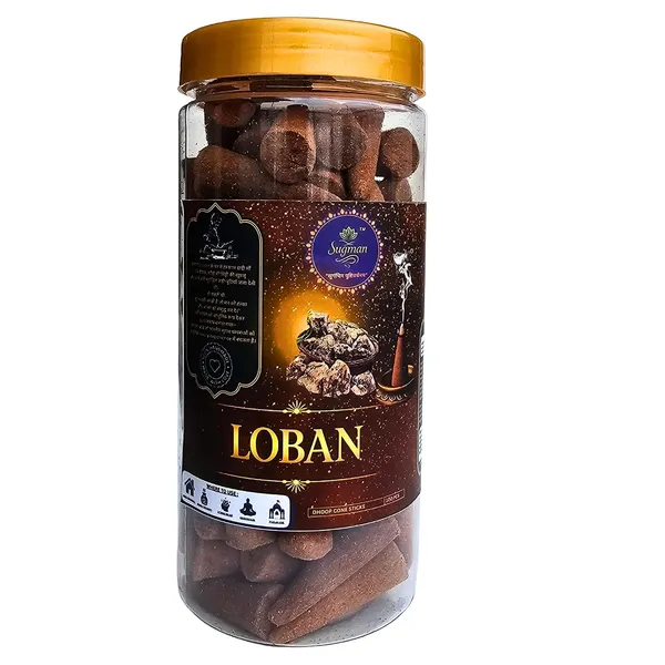 Loban_Dhoop_Cone_Incense_With_Ceramic_Holder
