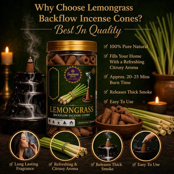 Sugman_Lemongrass_Backflow_Dhoop_Cones