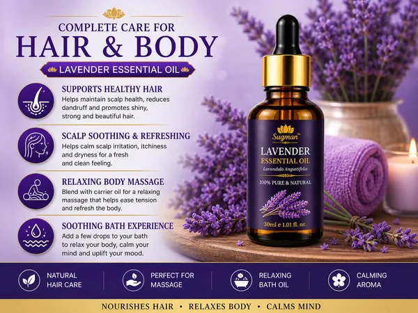 Sugman_Lavender_Steam_Distilled_Therapeutic_Essential_Oil