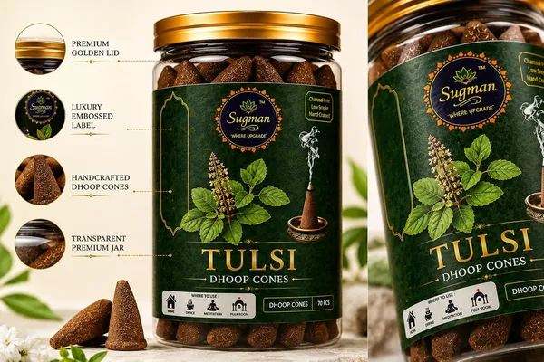 Sugman_5-In-1_Herbal_Dhoop_Cones_Loban_Sandalwood_Tulsi_Camphor_Rose