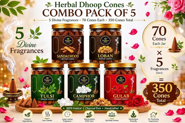 Sugman_5-In-1_Herbal_Dhoop_Cones_Loban_Sandalwood_Tulsi_Camphor_Rose