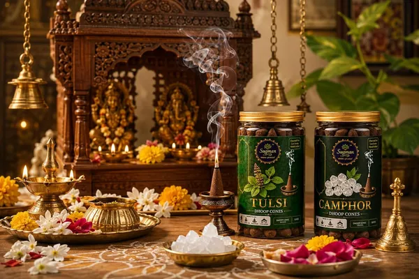 Sugman_5-In-1_Herbal_Dhoop_Cones_Loban_Sandalwood_Tulsi_Camphor_Rose