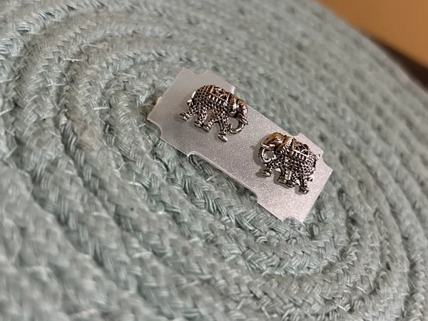 Silver_Elephant_Stud_Earrings_for_Women