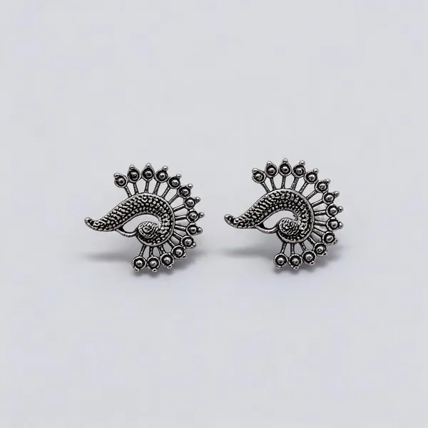 Silver_Oxidised_Metal_Crescent_Drop_Earrings_For_Women