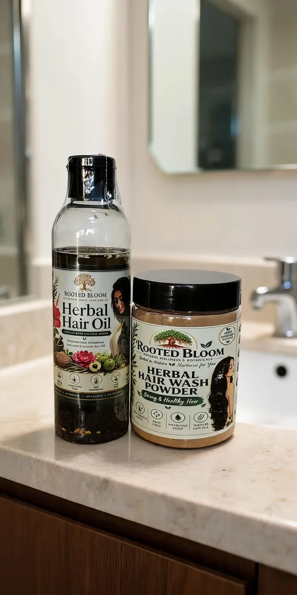 Herbal_Hair_Oil_And_Hair_Wash_Powder_Set