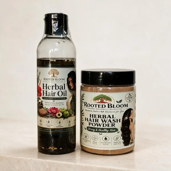 Herbal_Hair_Oil_And_Hair_Wash_Powder_Set