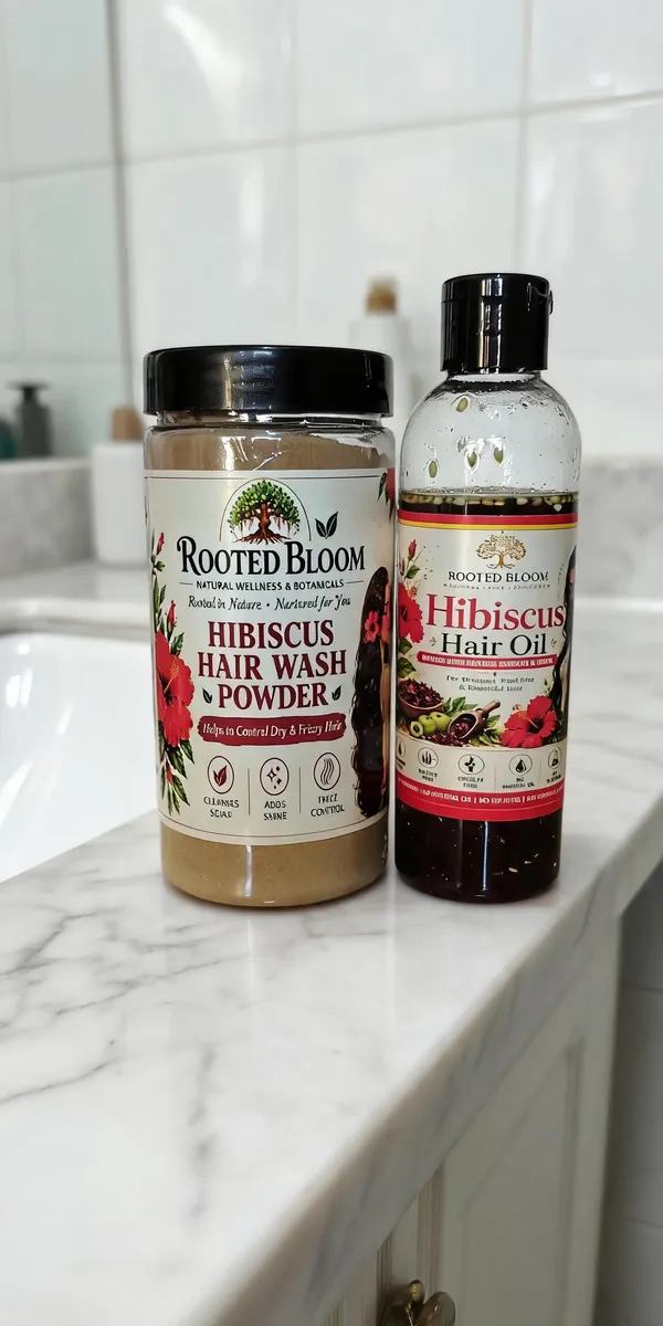 Hibiscus_Hair_Wash_Powder_And_Hair_Oil_Set